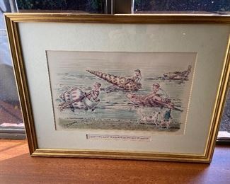 second of the pair fo Fred Gwynne's $380 for the set