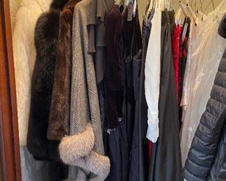Furs, designer clothing and handbags available for in-person sale Friday only