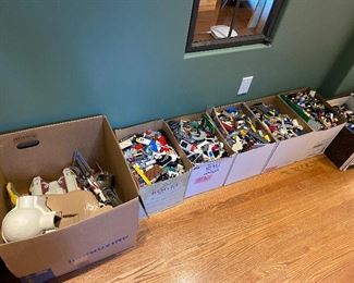 loads of legos and Star Wars available for in-person sale Friday only