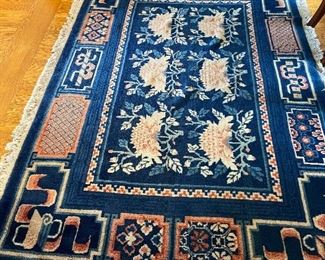 Antique wool chinese rug $680 7'7" x 5'7"
