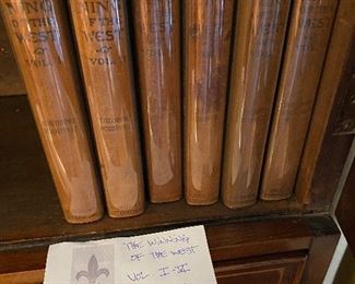 "The Winning of the West" volumes I - VI $290