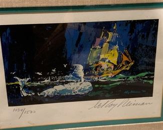 This Litho goes with the Moby Dick Book
