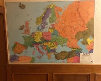 Europe Wall Map