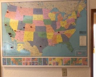 US Wall Map