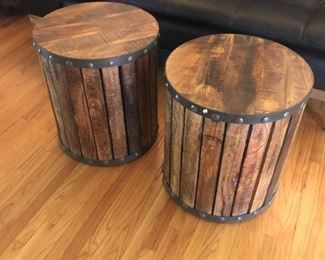 Pair of Wooden Tables
