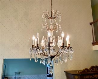 French chandelier                                                          650.00                36"h x 25"w