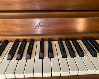 Baldwin Acrosonic piano                                           550.00