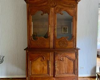 18th c. French Buffet Deux Corps                          