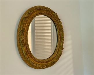 Reproduction gold mirror                                                  20.00
