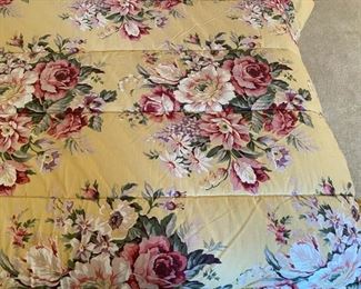 2 Ralph Lauren twin comforters & sheet sets     195.00    