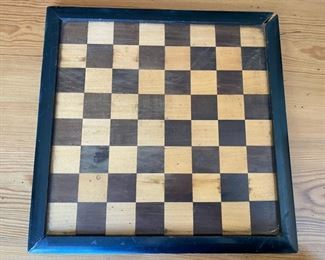 Antique checker board                                                     50.00         12 3/4" square