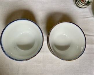 4 Vintage Japanese bowls by Macusan                     50.00     3"h x 5" diameter