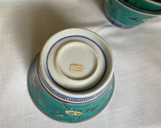 6 Vintage Japanese bowls by Macusan                        85.00   3"h x 5" diameter