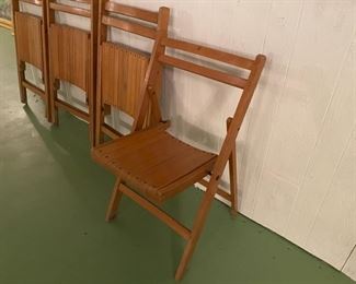 4 folding chairs                                                                         60.00