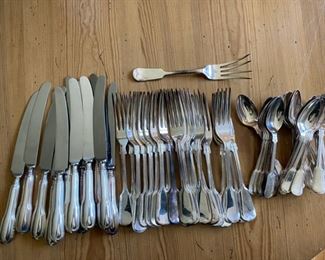 Cooper Brothers Silver-plate flatware      59 pcs.                   