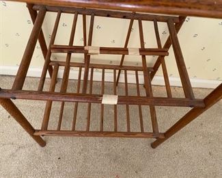 Victorian bentwood stand                                            145.00         45"h x 21""w x 13 1/2"d  two dowels loose