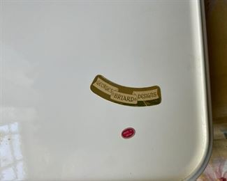Vintage Georges Briard tray                                      25.00             19"L x 12 1/4" W