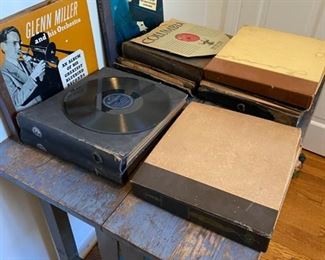 Lot of 100+ Vintage 78 rpm Records.  VICTOR, DECCA, COLUMBIA, BLUEBIRD, and other labels by a wide variety of artists. Most are sleeved in binders. All are in good condition for age.                                              200.00