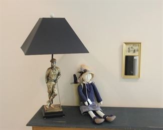 Golfer Lamp