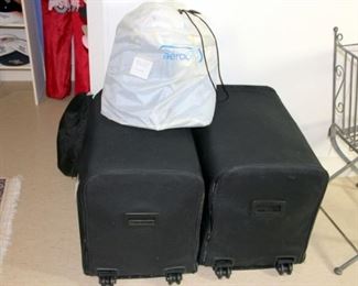 Plug In, Auto Blow Up Aero Beds. Very Handy for Storage and Bed Space for Company!