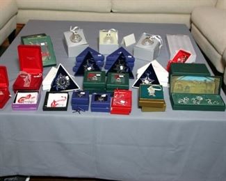 Waterford & Swarovski Ornaments