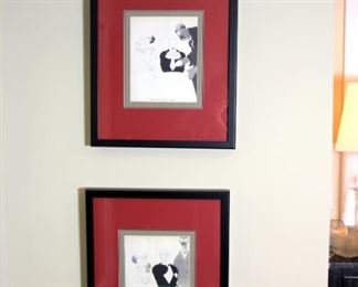 2 of 4 Nicely Framed French Prints