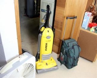 Eureka Upright Vac, Bowling Balls with Carrier