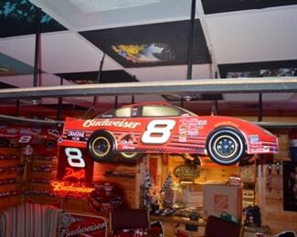 NASCAR #8, Dale Earnhardt, Jr. Budweiser pool table light