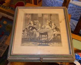 Victorian vanity/storage/document box