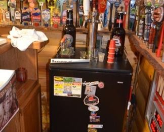 Kegerator - holds 1 regular or 3 fifth barrels 