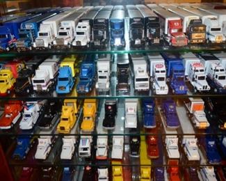Nascar die cast trucks - some are one of a kind