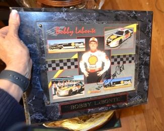 Bobby Labonte signed collage