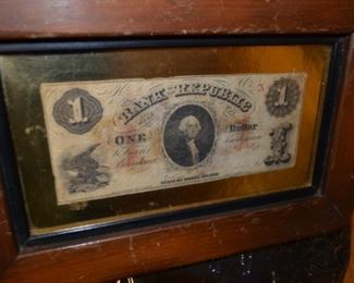 $1 Bank of the Republic Rhode Island note