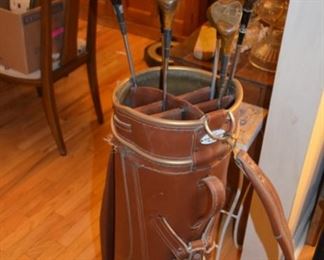 vintage wood golf clubs