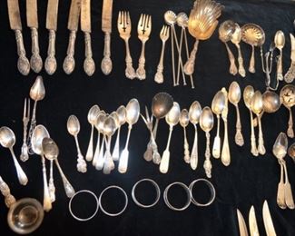 selection of sterling silver
