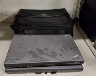 (2) Lenovo ThinkPads With Cases
