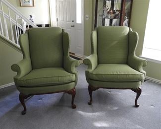 Thomasville wingback chairs