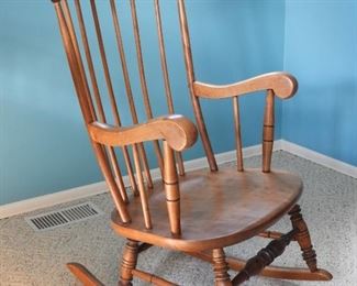 Ethan Allen maple rocking chair