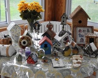 Bird house collection