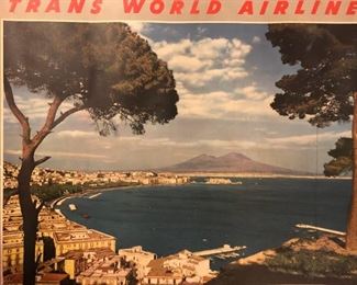 TWA travel poster