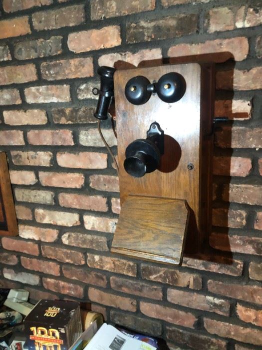Vintage Early telephone