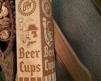 Vintage Lily Beer Cups/Original Box