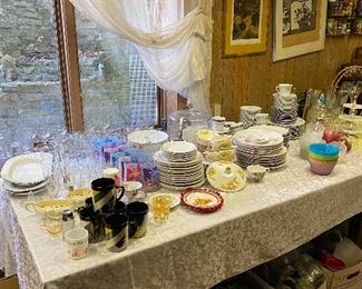 Serve Ware, Plates, Glassware