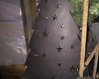Iron Christmas tree