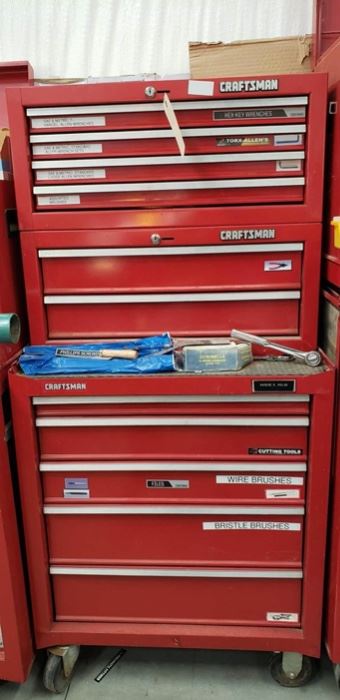 U.S. General 27 Tool Box, 27 Top Tool Box, And