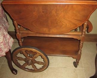 ANTIQUE TEA CART