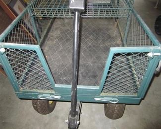 FRONT OF UTILITY WAGON