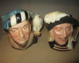 ROYAL DOULTON CHARACTER TOBY JUGS