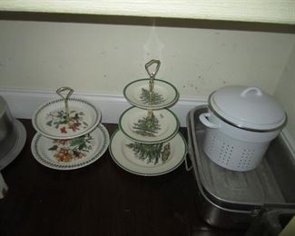 SERVING ITEMS AND POTS