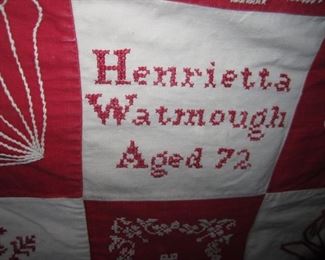 MADE BY HENRIETTA WATMOUGH